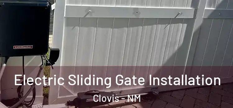 Electric Sliding Gate Installation Clovis - NM