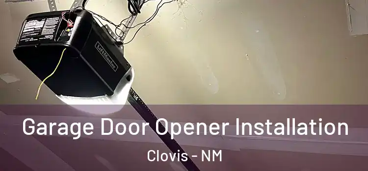  Garage Door Opener Installation Clovis - NM